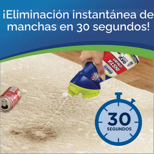 Vista 3 de Woolite InstaClean Pet con Cabezal de Cepillo Limpiador, 1740, 18 fl. oz, 18 Fl Oz, blanco