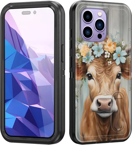 Vista 21 de Funda para iPhone Air con soporte integrado, a prueba de golpes, polvo y caídas, 3 capas, grado militar, funda protectora para iPhone Air de 6.5