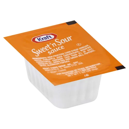 Vista 7 de Kraft Salsa agridulce - Paquete de una sola porción (paquetes de 1 onzas, paquete de 100) Condimento agridulce, ideal con comidas de inspiración