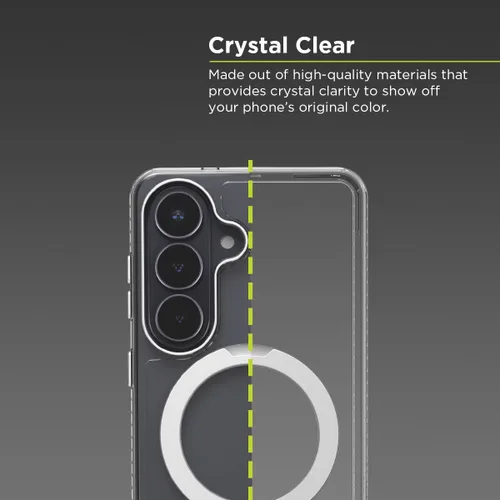 Vista 6 de PureGear Funda para Samsung Galaxy S26 (2026), compatible con carga MagSafe, resistente a los arañazos y protección duradera, funda Galaxy S26