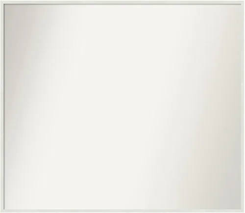 Vista 14 de Amanti Art Espejo de baño blanco para sobre el fregadero, 22 x 45 pulgadas, espejo de tocador rectangular blanco Lucie, marco de madera moderno