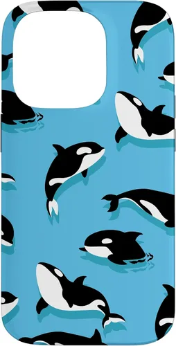 Vista 17 de Orca Swimming Whale Cool Miami Dolphin Beach Lover Gift Case for iPhone 17