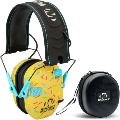 Vista 30 de Walker's Razor Slim - Protector auditivo electrónico para tiro (amplificación y supresión de sonido) con estuche protector