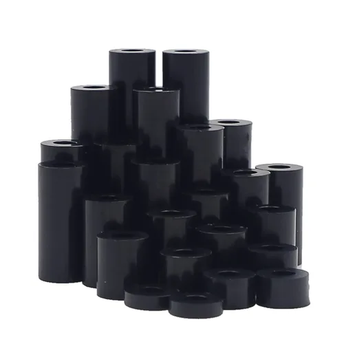 Vista 6 de Espaciadores roscados no roscados de plástico métrico DE 7 mm DI 3.2 mm (de 2 mm a 30 mm) Kit de surtido para tornillos M3;Espaciadores