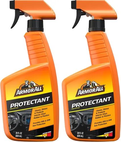 Vista 9 de Protector original Armor All (800 ml) Car cleaning spray, dashboard cleaner for car interior safe on vinyl, rubber, plastic; apply with cloth, not