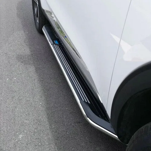 Vista 4 de FANTE 2 estribos laterales Nerf Bars protectores de aluminio para Mercedez Benz GLB 2020-2022