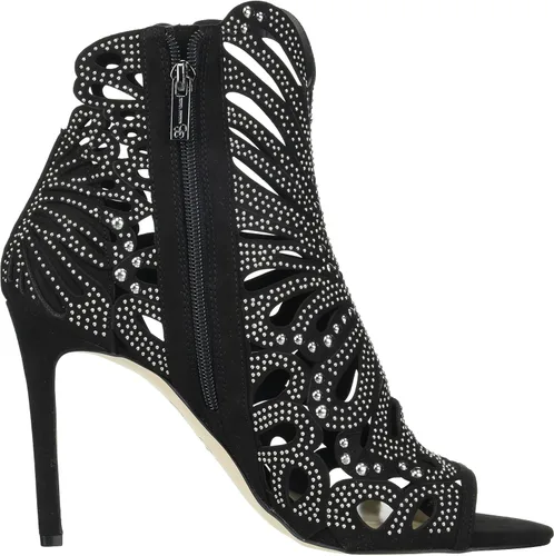 Vista 6 de Jessica Simpson Sandalia Jayley con tacón enjaulado para mujer