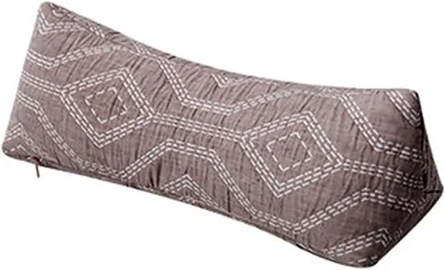 Vista 7 de Almohadas para el cuello y cervical, almohada para el cuello cervical enrollable con relleno de cáscaras de alforfón, almohadas redondas de alforfón