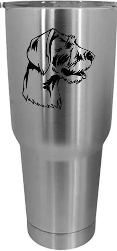 Vista 323 de Cairn Terrier - Vaso grabado con temática de perro, 30 onzas