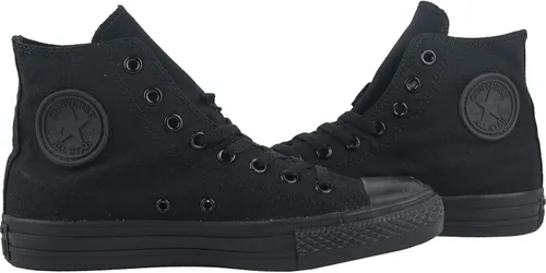 Vista 7 de Converse M9166 Chuck Taylor All Star Unisex Ox Low Top Negro Zapatillas, Negro