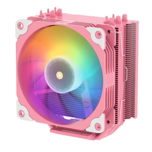 Vista 12 de Vetroo V5 Enfriador de aire para CPU con 5 tubos de calor 120mm FDB PWM Refrigeración del procesador para Intel LGA 1851/1700/1200/115X AMD AM5/AM4
