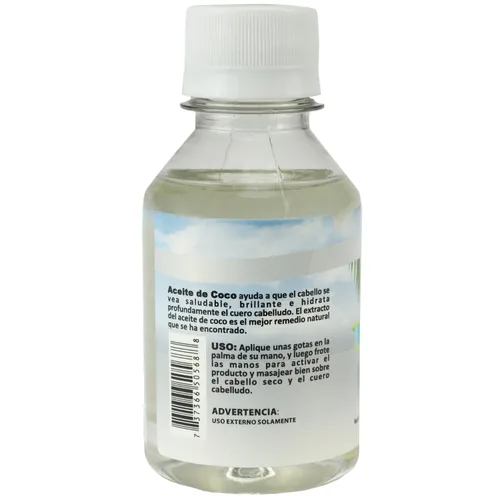 Vista 3 de Madre Tierra Aceite de Coco / Aceite de Coco 4 Oz