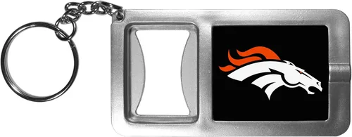 Vista 25 de Siskiyou Sports NFL unisex-adult Flashlight Key Chain With Bottle Opener