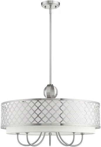 Vista 3 de Livex Lighting 41116-92 Lámpara de araña colgante, bronce inglés
