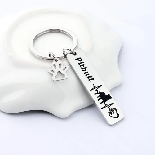 Vista 4 de BNQL Llavero para amantes de los perros, regalo para perro salchicha, boxeador, Boston Terrier, Golden Retriever, Pitbull Dog Owner Gifts Dog Rescue