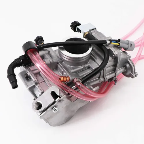 Vista 6 de KIPA Carburador para Yamaha WR250 WR250F YZ250F 2001-2013 FCR38 FCR 1.496 in Rendimiento Carb lateral plano Reemplazar # 5XC-14101-G0-00