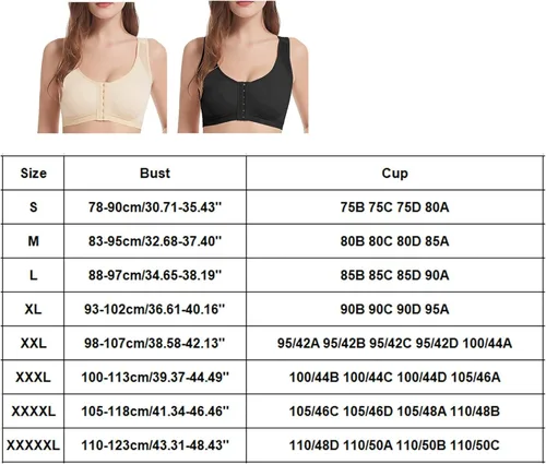 Vista 2 de XINSHIDE 1 2 3 piezas sujetador deportivo con cierre frontal para mujer con malla cómodo sin varillas brasier acolchado pushup ropa
