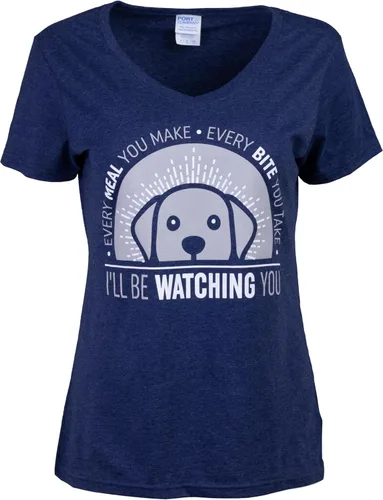 Vista 28 de The Dogmother Divertida camiseta con cuello en V para mujer, con cuello en V (italiano) Greyhound