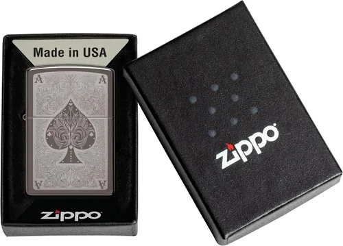 Vista 6 de Zippo Encendedores Ace Negro