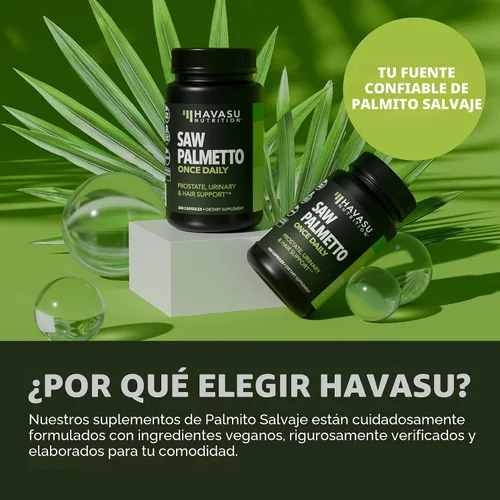 Vista 5 de Fuerza Extra Palma Enana Americana Suplemento y Salud de la próstata – próstata Apoyo Fórmula Para Reducir frecuentes Micción y DHT Bloqueador