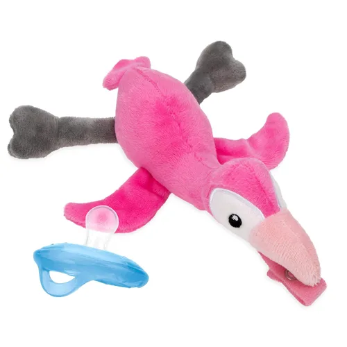 Vista 11 de Nuby Calming Natural Flex Snuggleez Chupete con felpa Combo Set para acurrucarse con comodidad, cocodrilo