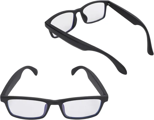 Vista 6 de Gafas de sol inteligentes con sonido Bluetooth con micrófono bloqueo de luz azul, asistente de voz táctil para ciclismo al aire libre, correr