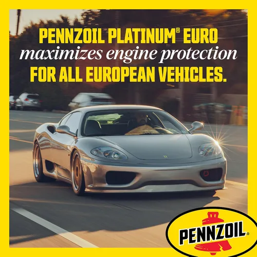 Vista 4 de Aceite de motor completamente sintético Platinum Euro 0W-40 de Pennzoil, 1 cuarto de galón