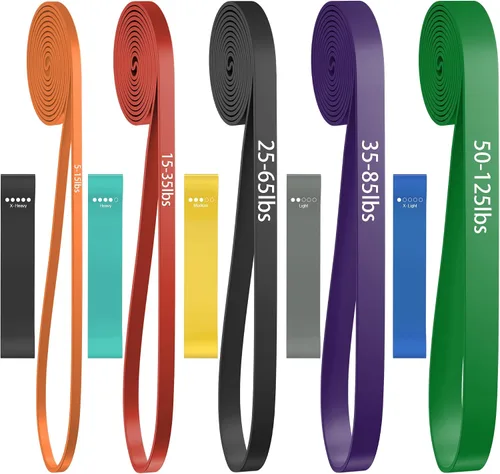 Vista 20 de Pull Up Bands, Resistance Bands Set, Exercise Workout Bands for Men & Women, Ideal for Body Stretching, Physical Therapy and Muscle Training