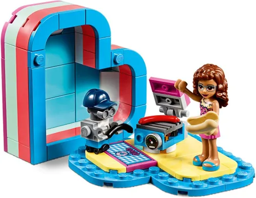 Vista 6 de LEGO Friends Olivia's Summer Heart Box 41387 Kit de construcción, nuevo 2019 (93 piezas)