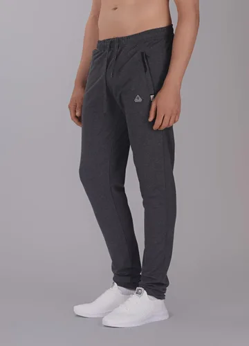 Vista 4 de SCR - Pantalones deportivos para hombre con entrepierna de 303336 con bolsillos, pantalones cónicos ajustados para hombre, pantalones de parte