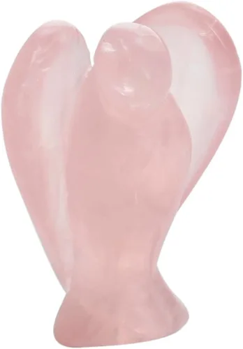 Vista 17 de SUNYIK, estatua de bolsillo de ángel guardián esculpida a mano, curación Reiki espiritual, figura esculpida., piedra ojo de tigre, Tiger's Eye