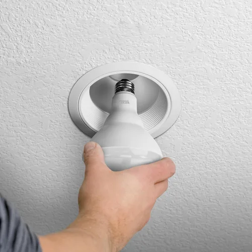 Vista 6 de Feit Electric Bombilla LED inteligente blanca sintonizable BR30, WiFi 2.4GHz, compatible con Alexa y Google Home, luz regulable controlada por