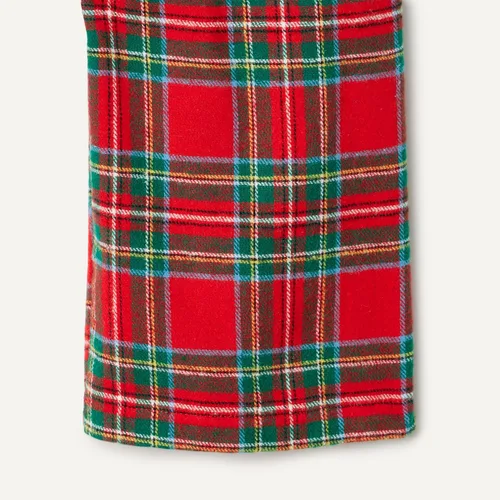 Vista 3 de Tienda Essentials x Sofia Grainge - Conjunto de franela de manga larga para bebés y niñas