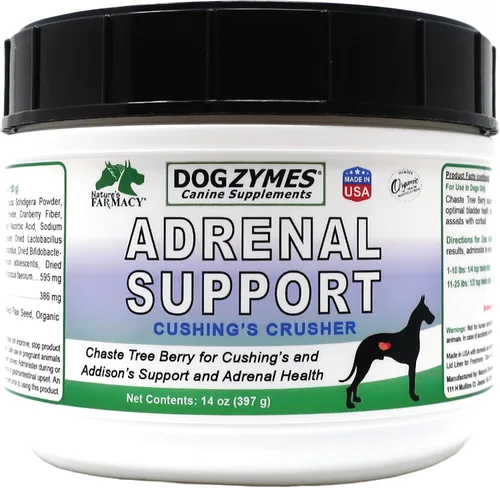 Vista 2 de Dogzymes Soporte suprarrenal (28 onzas)