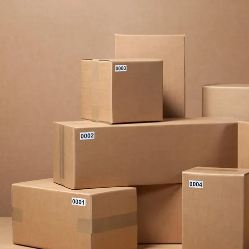 Vista 5 de DGBDPACK - Calcomanías de inventario numeradas de 1.5 x 0.79 pulgadas 0001-1000