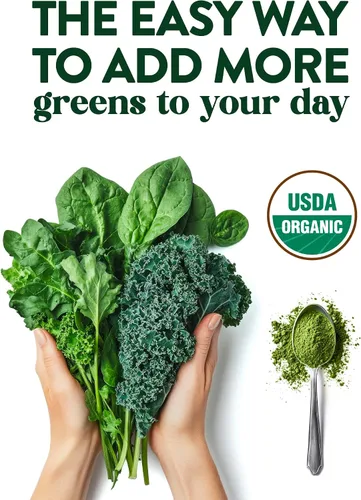 Vista 4 de Nature's Truth Mezcla de verduras orgánicas en polvo 20 más superalimentos con espirulina orgánica, raíz de remolacha, enzimas digestivas