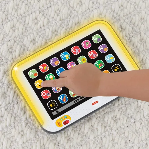 Vista 8 de Tablet Smart Laugh and Learn de Fisher-Price Laugh, gris