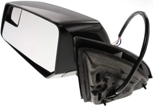 Vista 2 de Kool Vue - Espejo calefactable para el lado del conductor para Chevrolet Traverse 2009-2017, plegado manual con luz de señal pintable