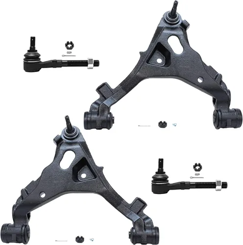 Vista 46 de Detroit Axle - Kit de brazos de control de extremo delantero para Acura 2004-2008 TSX 2003-2007 Honda Accord, 2 brazos de control inferiores, 2