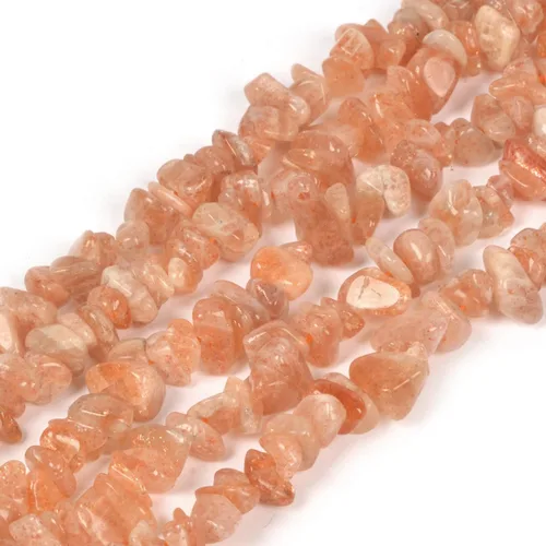 Vista 13 de Chips Amber Natural Gemstone Freedom Chips Cuentas sueltas de 0.433-0.472 in para hacer joyas, manualidades, 16 pulgadas