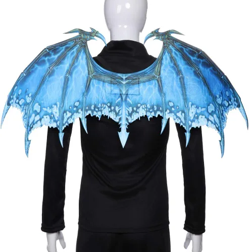 Vista 20 de Himine Alas de dragón no tejidas para adultos Cosplay Props