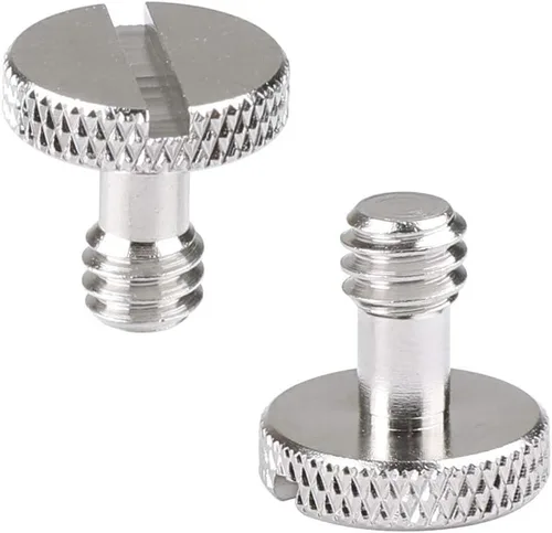 Vista 8 de Tornillo de cámara con 1/4"-20 y 3/8"-16 para placa de liberación rápida de la cámara (4 piezas)