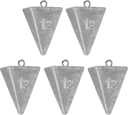 Vista 11 de BLUEWING Pyramid Sinkers Pesas de pesca de plomo 1oz, 2oz, 3oz, 5oz, 8oz, 10oz, 12oz, 16oz, 32oz para agua salada