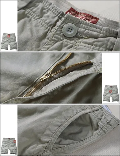 Vista 5 de Match Pantalones cortos estilo cargo para hombre