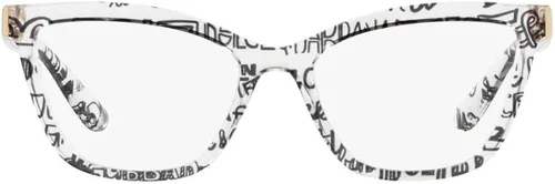 Vista 2 de Lentes Dolce Gabbana DG 5076 3314 transparentes Graffiti