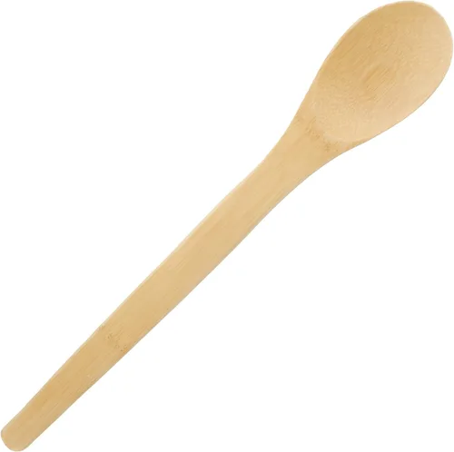Vista 20 de BambooMN Juego de utensilios de bambú orgánico, espátula, cuchara, pinzas - 8 piezas