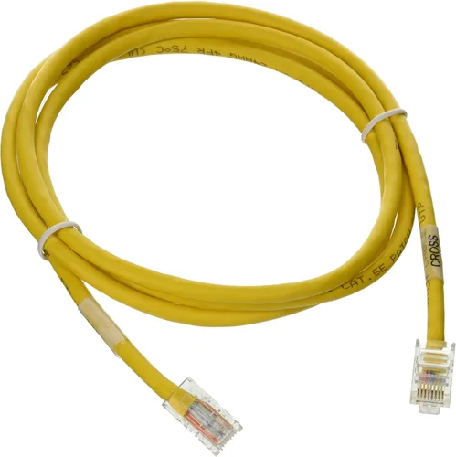 Vista 113 de C2G 24494 Cable cruzado Cat5e - Cable de conexión de red sin blindaje sin arranque, naranja (3 pies, 3.0 ft)