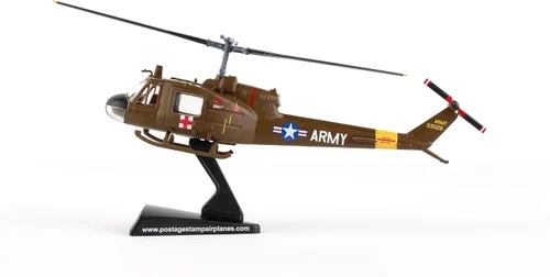 Vista 11 de Daron Worldwide Trading Sello postal UH-1 Huey MEDEVAC Vehículo del Ejército de EE. UU. (Escala 1/87)