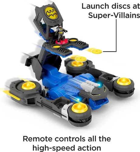 Vista 10 de Fisher-Price Imaginext DC Super Friends Transformando Batmobile R/c