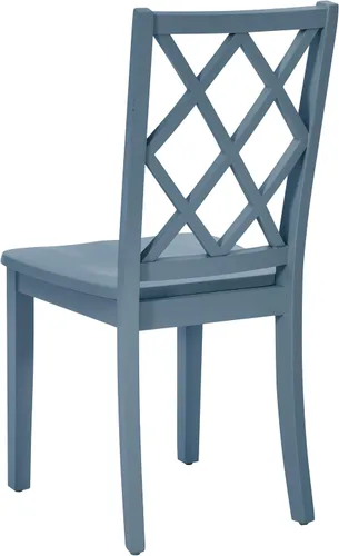 Vista 8 de Powell Silla auxiliar de comedor Conolly Blue Graphite